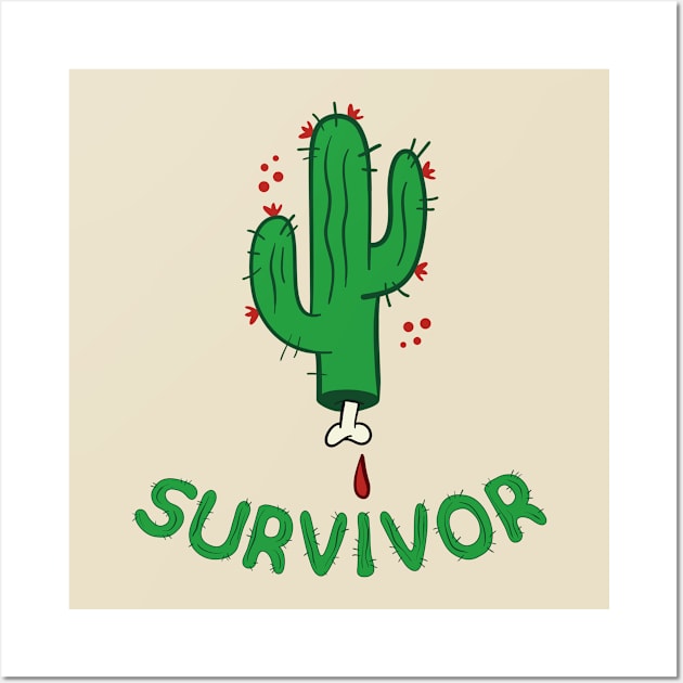 Survivor Wall Art by secondskin